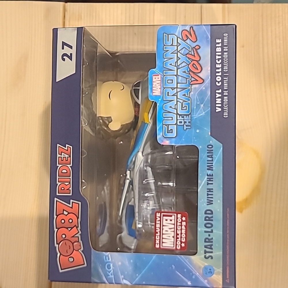 Funko Dorbz Ridez Starlord, NIB, $12